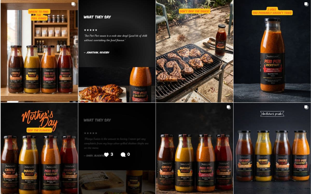 Butchers Pride Instagram feed